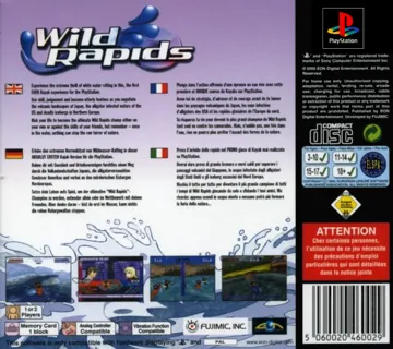 Wild Rapids (EU) box cover back